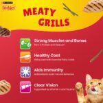 Friskies Meaty Grills Adult Dry Cat Food – made with Chicken, Turkey, Lamb and Vegetables - Image 9
