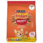 Friskies Meaty Grills Adult Dry Cat Food – made with Chicken, Turkey, Lamb and Vegetables