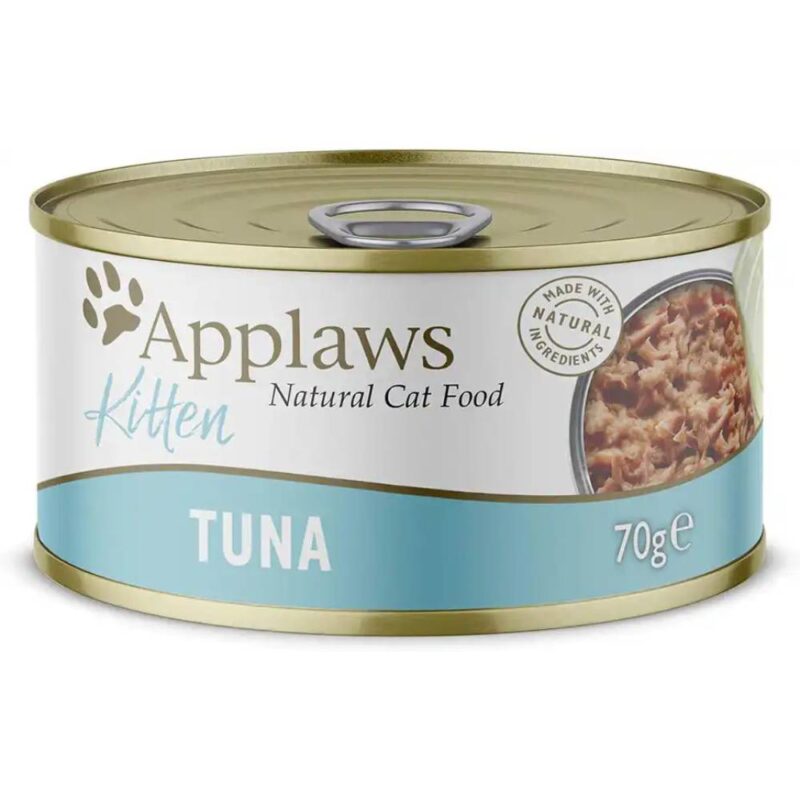 Applaws Kitten Tuna in Jelly Can Cat Wet Food for Cat, 70g