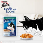 Purina Felix Mackerel in Jelly Wet Cat Food, 85g - Image 2