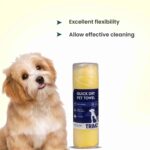 Trimz Quick Dry Absorption Towel for Dogs and Cats (Yellow) - Image 2