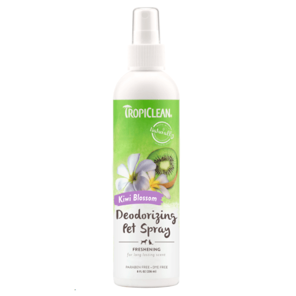 TropiClean Kiwi Blossom Deodorizing Pet Cologne Spray - 236 ml