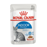 Royal Canin Adult Indoor Sterilised Salsa Gravy Wet Cat Food - 85g