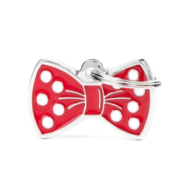 Red Bow Tie Name Tag