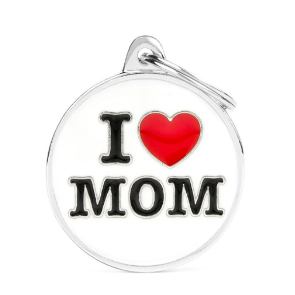 I Love You Name Tag