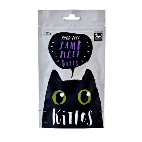 Kittos Lamb Cat Treats 35g pack