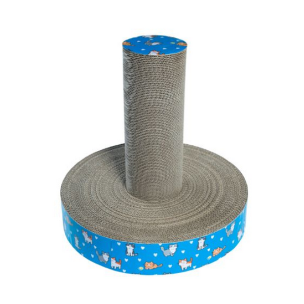 Ezra Cat Scratch Pole with catnip