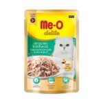 Me-O Pouch Delite Tuna Chicken Flake Jelly Wet Cat Food