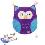 Gigwi Joyful Space Owl For Cat Play Mat - M