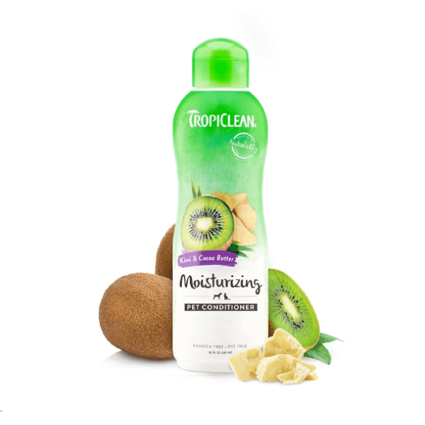 TropiClean Kiwi & Cocoa Butter Moisturizing Pet Conditioner - 355ml