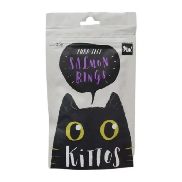 Kittos Salmon Cat Treats 35g pack