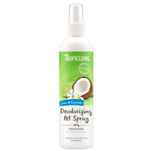 TropiClean Lime Coconut Spray pet deodorizer