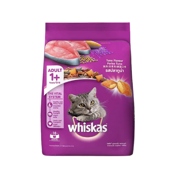 Whiskas Tuna Dry Cat Food for adult cats