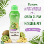 TropiClean Kiwi & Cocoa Butter Moisturizing Pet Conditioner - 355ml - Image 2