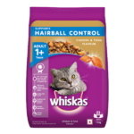 Whiskas Hairball Controll Chicken & Tuna Adult (1+ Years) Dry Cat Food