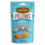 Catfest Pillows with Salmon Cream Cat Treats 30g