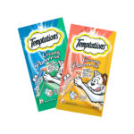 Temptations Maguro & Scallop, Salmon & Cheese Flavour Creamy Cat Treats Combo (2 x 48 g + 2 x 48 g)