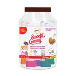 Gnawlers Cat Creamy Treats Jar Mix Flavour for Cats Large, 25 tubes