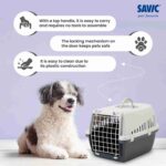 Savic Zephos 2 Pet Carrier, 22 x 15 x 13 inch, Grey - Image 4