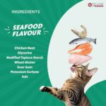 Top tail Mono Tone Strips Seafood Treats for Cats 35 g - Image 4
