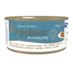 Applaws Sardine With Shrimp In Tasty Jelly Tin Wet Cat Food, 70g