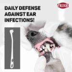 Trixie Toothbrush Set for Cats and Small Dogs, 15 cm, 4 Pcs, White - Image 6