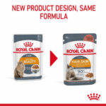 Royal Canin Hair & Skin Care Adult Gravy Wet Cat Food, 85g - Image 2