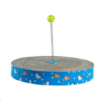 Ezra Spring Toy Circular Cat Scratcher With Catnip - Image 2