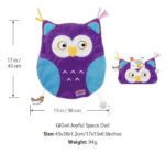 Gigwi Joyful Space Owl For Cat Play Mat - M - Image 5
