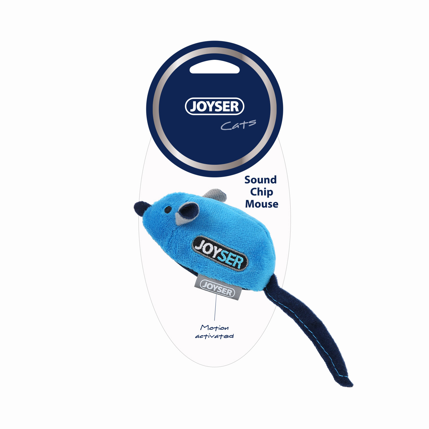 24923.jpg JOYSER Mause with Sound Chip Cat Toys (Blue)