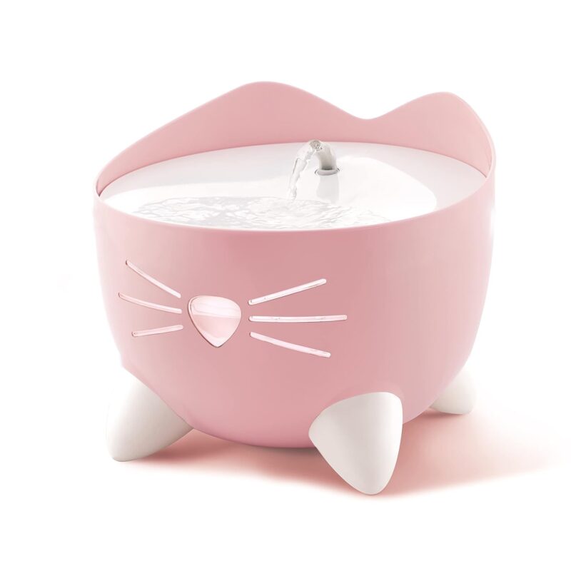 Catit Pixi Fountain Automatic Pet Water Fountain with Filter for Cats, 2.5 Litres