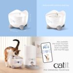 Catit Pixi Fountain Automatic Pet Water Fountain with Filter for Cats, 2.5 Litres - Image 6