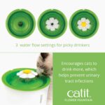 Catit Drinking Flower Fountain for Cats, 2.5 Litres - Image 3