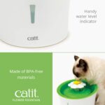 Catit Drinking Flower Fountain for Cats, 2.5 Litres - Image 6