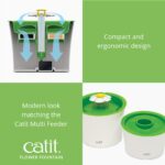 Catit Drinking Flower Fountain for Cats, 2.5 Litres - Image 5