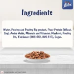 Felix Gravy Lover Meaty Mackerel Chunks Wet Cat Food, 70g - Image 4