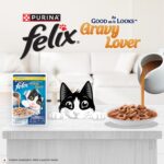 Purina Felix Gravy Lover Meaty Chicken Chunks Wet Cat Food, 70g - Image 5