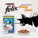 Purina Felix Gravy Lover Meaty Chicken Chunks Wet Cat Food, 70g - Image 7