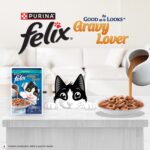 Purina Felix Gravy Lover, Meaty Tuna Chunks Wet Cat Food, 70g - Image 5