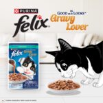 Purina Felix Gravy Lover, Meaty Tuna Chunks Wet Cat Food, 70g - Image 7