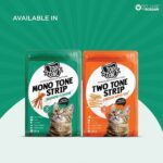 Top tail Mono Tone Strips Seafood Treats for Cats 35 g - Image 7
