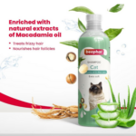 Beaphar Macadamia Oil & Aloe Vera Cat Shampoo - 250ml - Image 3
