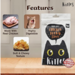 Kittos Chicken Jerky Strips Cat Treat - 35g - Image 3