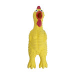 Ezra Play Latex Squeaky Chicken Cat Toy - Image 3