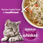 Whiskas Adult Chicken In Gravy Cat Wet Food 85 g - Image 3