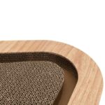 Trixie Scratching Cardboard with Balls, Catnip, 36 x 5 x 36/36 cm, Grey - Image 3