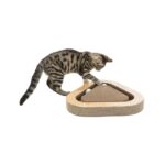 Trixie Scratching Cardboard with Balls, Catnip, 36 x 5 x 36/36 cm, Grey - Image 6