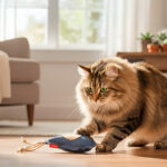 Gigwi Jean Bird Catch Scratch W-Catnip Toy for Cats - Image 3