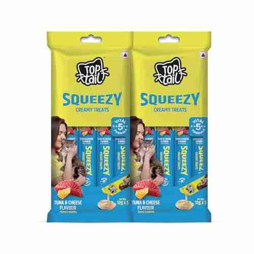 Top Tail Tuna Cheese Treats for Cats 60g