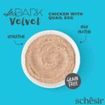 Schesir After Dark Velvet Mousse For Cat - Chicken With Quile Egg, 80g - Image 4